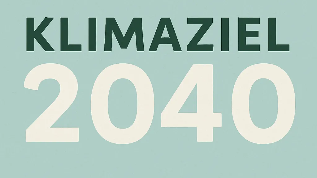 Klimaziel 2040